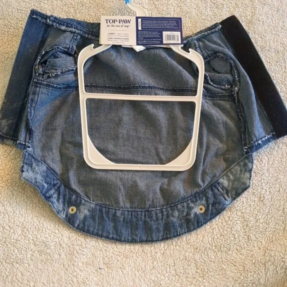 Top Paw Denim Tie-dye Jacket Small NWT S